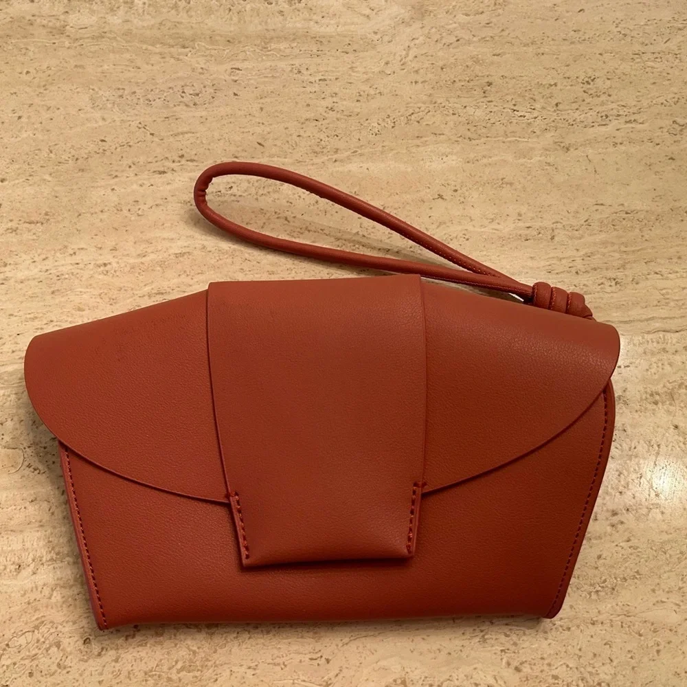 NWT Anthropologie Vegan Leather Wristlet - Picture 1 of 8